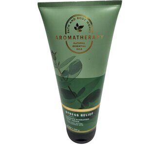 Bath & Body Works Aromatherapy Stress Relief Body Cream 8 Oz EucalyptusSpearmint